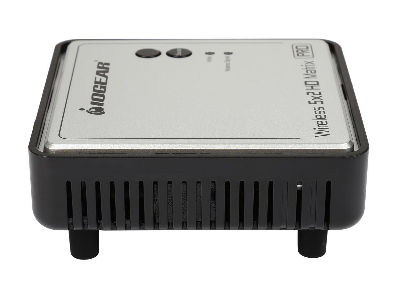 IOGEAR Long Range Wireless 5 x 2 HD Matrix Pro Receiver GWHDRX01