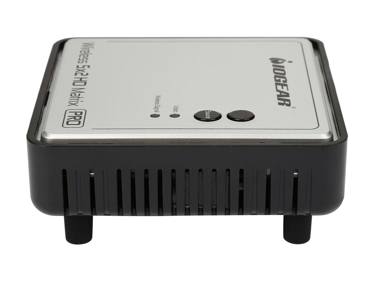 IOGEAR Long Range Wireless 5 x 2 HD Matrix Pro Receiver GWHDRX01