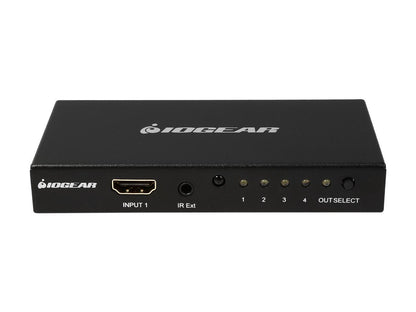 IOGEAR 4K 4-Port HDMI Switch with Remote GHDSW4K4