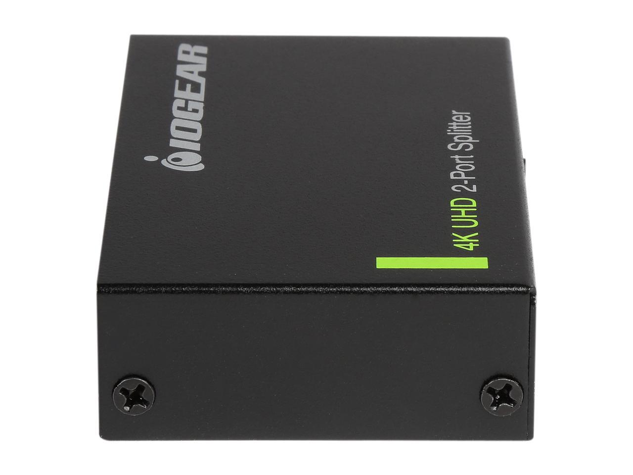 IOGEAR 4K 2-Port HDMI Splitter GHSP8422