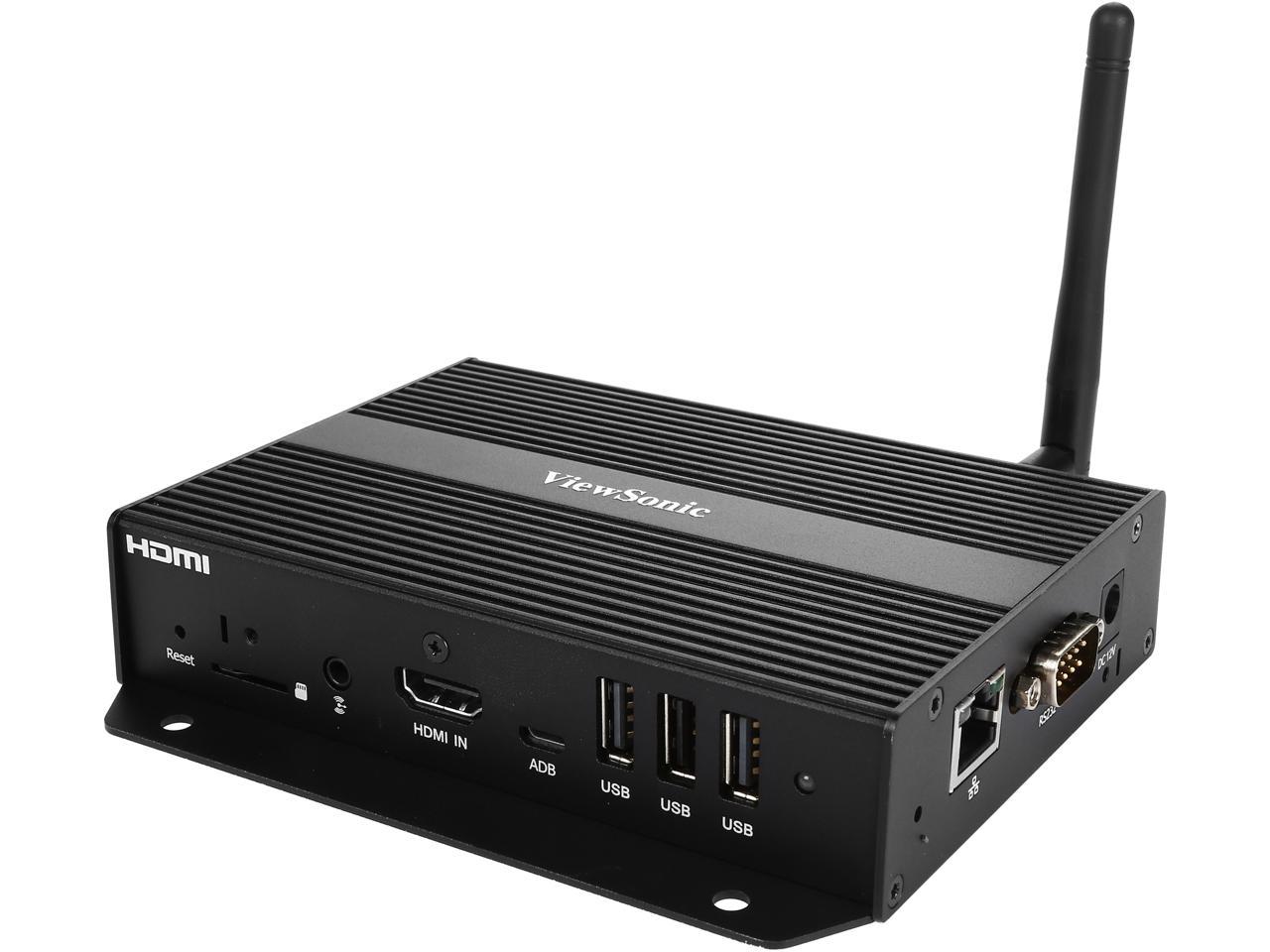 ViewSonic NMP580-W 1080p 16GB Wireless Network Digital Signage Media Player