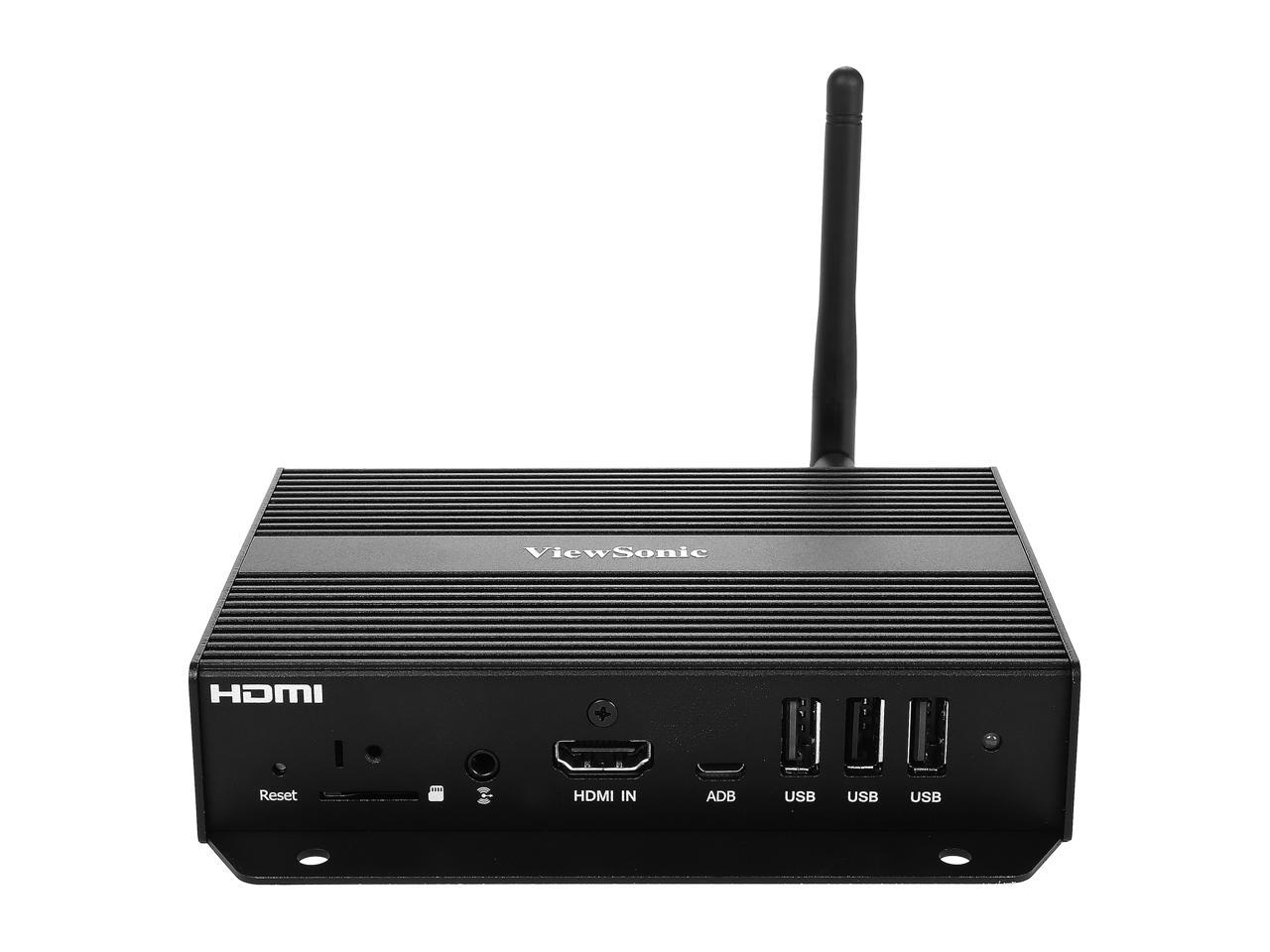 ViewSonic NMP580-W 1080p 16GB Wireless Network Digital Signage Media Player