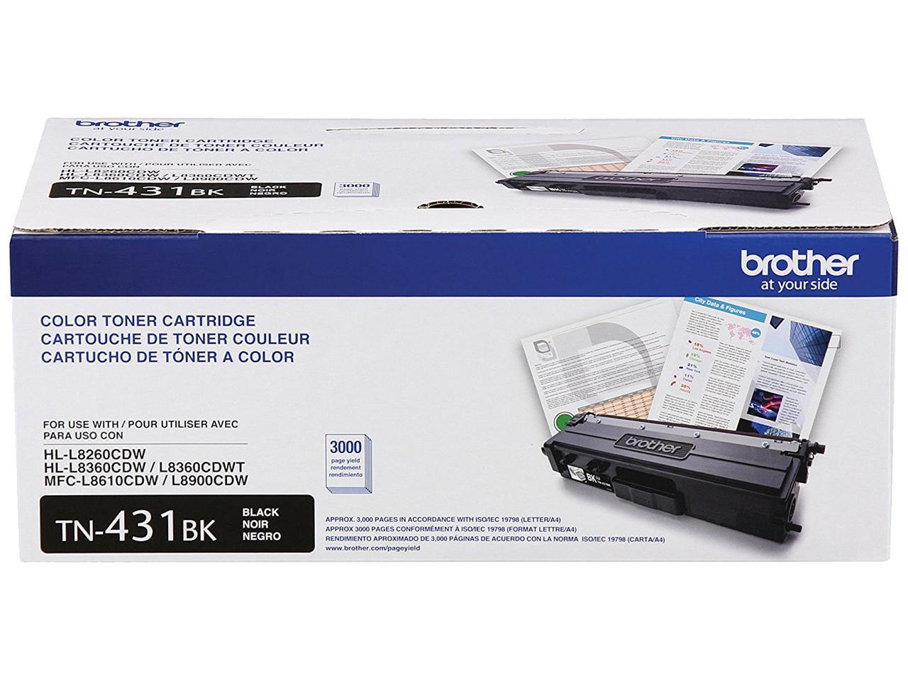 Brother TN431BK Toner Cartridge - Black