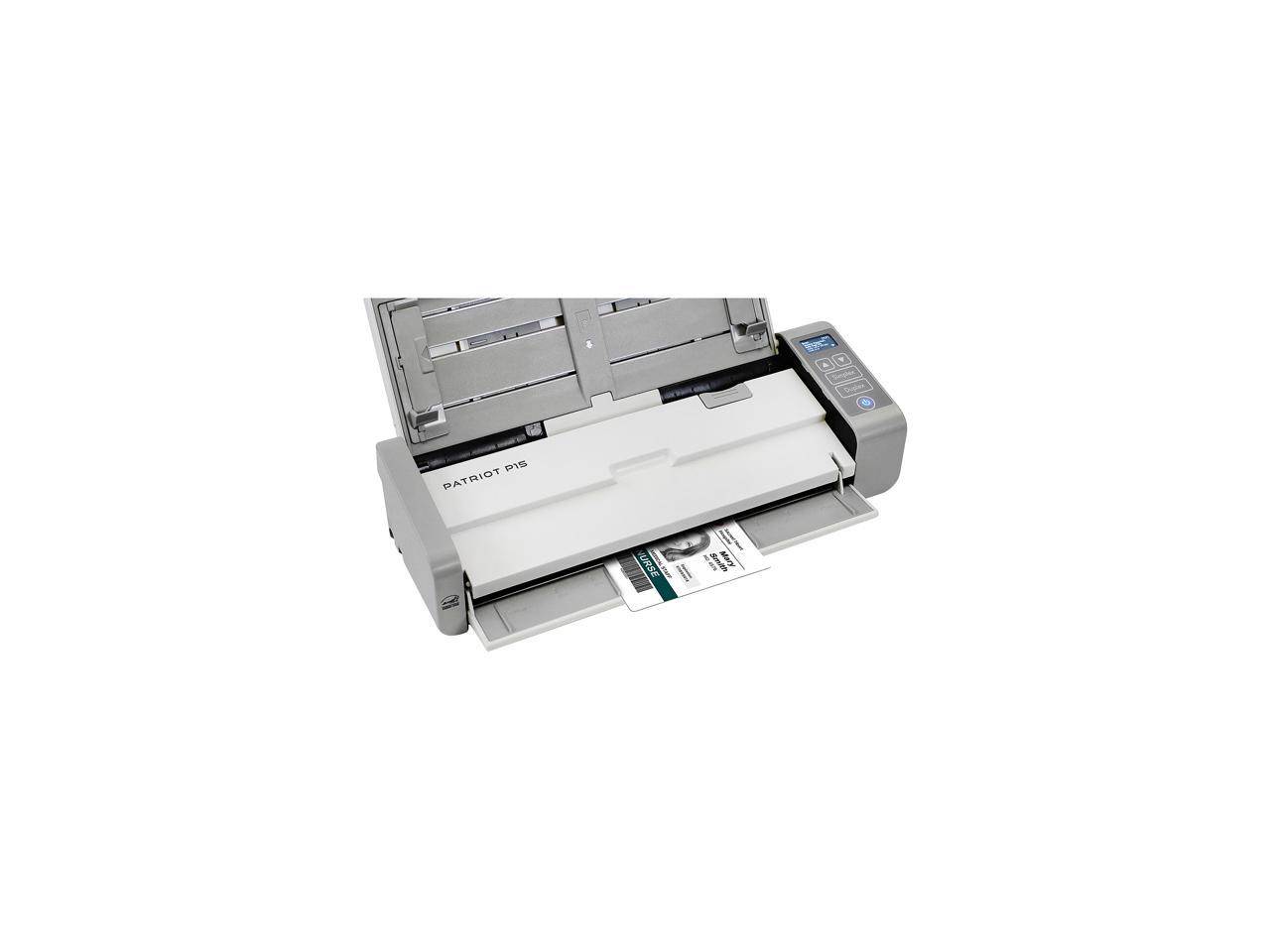 Visioneer Patriot P15 Portable Duplex Document Scanner
