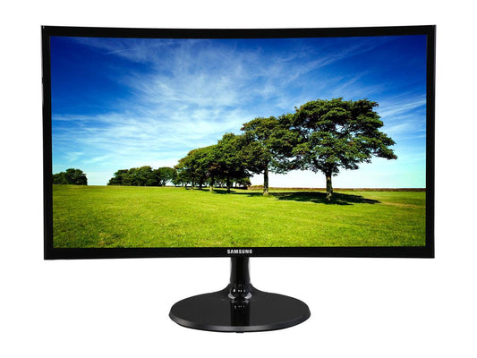 SAMSUNG C24F396 24" (23.5" Viewable) Full HD 1920 x 1080 4ms (GTG) VGA, HDMI AMD FreeSync Flicker Free Low Blue Light LED Backlit Curved Gaming Monitor