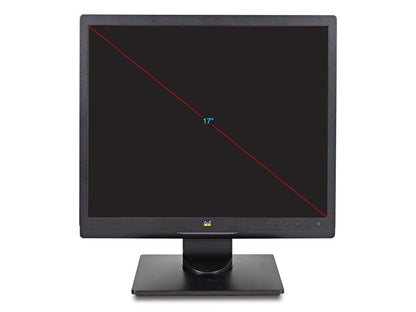 Viewsonic VA708a 17" LED-Backlit LCD Monitor w/ Eco-Mode & sRGB Color Correction