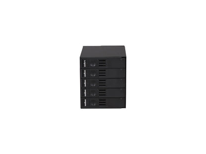 Athena Power BP-TL3051SAC Trayless 5 x 3.5" SAS / SATA- 3 x 5.25" Bay for 4 HDD