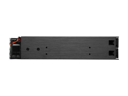 Athena Power BP-SAC1425AVL12 MIni-SAS 12Gb/s Internal Hot-Swap Backplane Module: 4 x 2.5" SAS / SATA SSD / HDD (Up to 15mm Height) in 5.25" Drive Bay - OEM