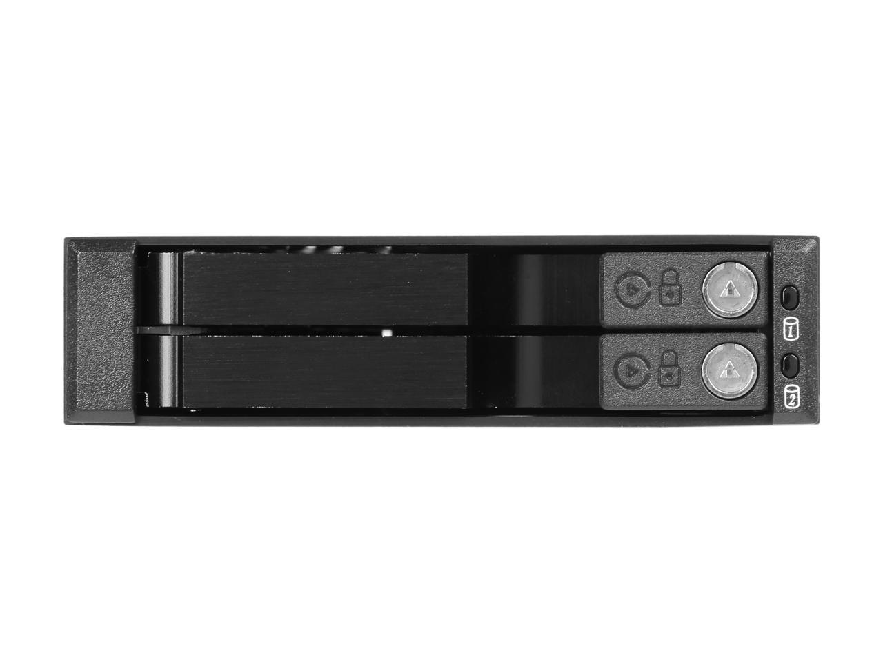 Athena Power BP-TLASA2221 1 x 3.5" HDD Bay into 2 x 2.5" Bays HDD Rack