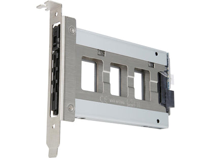 Athena Power BP-SP127SAC a PCI Slot to 1 x 2.5" SSD / HDD Hot-Swap SAS / SATA Backplane Module - Transfer Rate Up to 6 Gbps SAS (I, II) / SATA (I, II, III) - Drive Thickness Up to 7mm - OEM