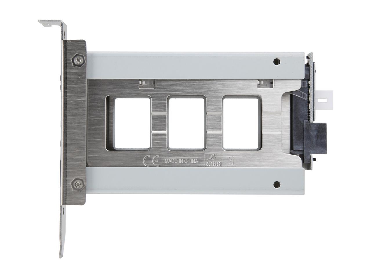 Athena Power BP-SP127SAC a PCI Slot to 1 x 2.5" SSD / HDD Hot-Swap SAS / SATA Backplane Module - Transfer Rate Up to 6 Gbps SAS (I, II) / SATA (I, II, III) - Drive Thickness Up to 7mm - OEM