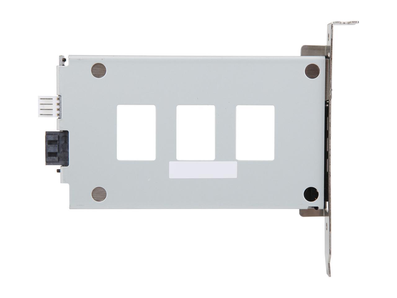 Athena Power BP-SP127SAC a PCI Slot to 1 x 2.5" SSD / HDD Hot-Swap SAS / SATA Backplane Module - Transfer Rate Up to 6 Gbps SAS (I, II) / SATA (I, II, III) - Drive Thickness Up to 7mm - OEM