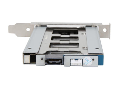 Athena Power BP-SP127SAC a PCI Slot to 1 x 2.5" SSD / HDD Hot-Swap SAS / SATA Backplane Module - Transfer Rate Up to 6 Gbps SAS (I, II) / SATA (I, II, III) - Drive Thickness Up to 7mm - OEM