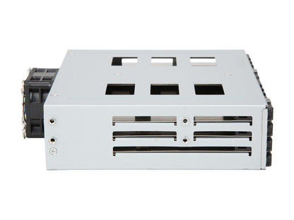 Athena Power BP-15827SAC an 1 x 5.25" External Drive Bay to 8 x 2.5" SSD / HDD Hot-Swap SAS / SATA Backplane Module - Transfer Rate Up to 6 Gbps SAS (I, II) / SATA (I, II, III) - Drive Thickness Up to 7mm - OEM
