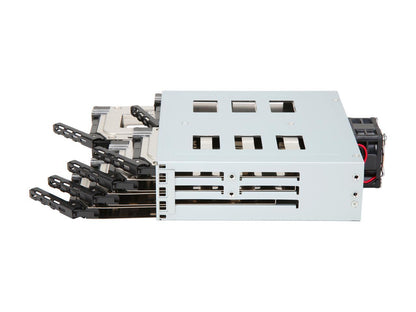 Athena Power BP-15827SAC an 1 x 5.25" External Drive Bay to 8 x 2.5" SSD / HDD Hot-Swap SAS / SATA Backplane Module - Transfer Rate Up to 6 Gbps SAS (I, II) / SATA (I, II, III) - Drive Thickness Up to 7mm - OEM