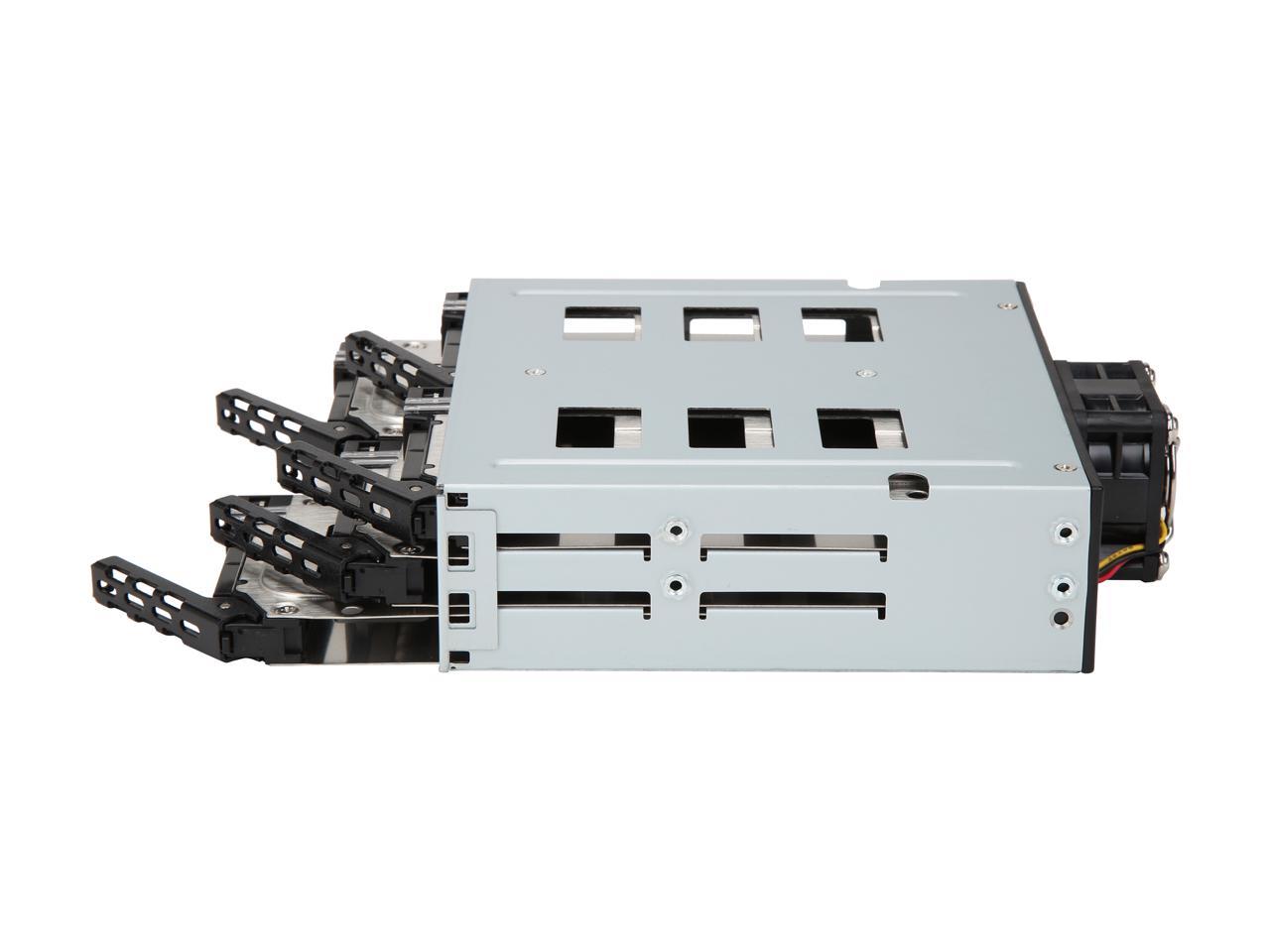 Athena Power BP-15629SAC an 1 x 5.25" External Drive Bay to 6 x 2.5" SSD / HDD Hot-Swap SAS / SATA Backplane Module - Transfer Rate Up to 6 Gbps SAS (I, II) / SATA (I, II, III) - OEM