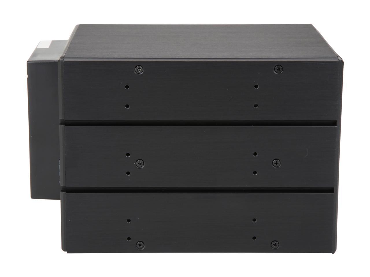 Athena Power BP-TLA3141SAS12 12 Gbps Mini-SAS HD Hot-Swap SAS / SATA 3.5" HDD Internal Hard Drive Backplane Module - OEM