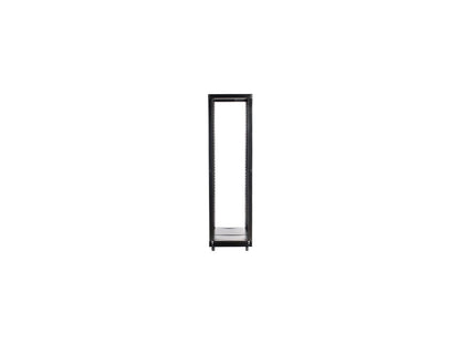 StarTech.com 4POSTRACKBK 42U Adjustable 4 Post Open Server Equipment Rack Cabinet - 42U Open Frame Rack Server Cabinet - Four Post Rack