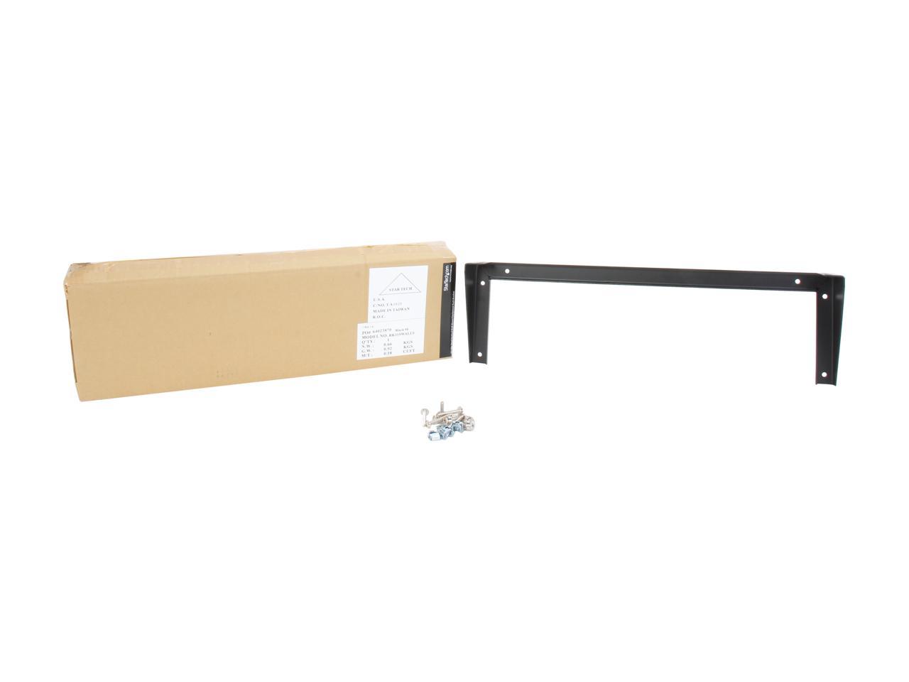 StarTech.com RK119WALLV 19 in Steel Vertical Wall Mount Equipment Rack Bracket - 1U Wall Mount Bracket