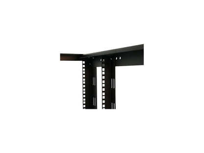 StarTech.com 4POSTRACK12A 12U 4 Post Server Equipment Open Frame Rack with Adjustable Posts & Casters