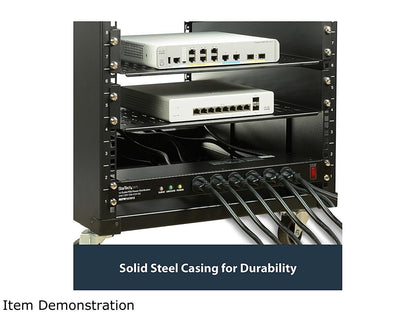 StarTech.com RKPW161915A 19in 1U Rackmount 16 Outlet PDU Power Distribution Unit 125V 15A (12A UL)
