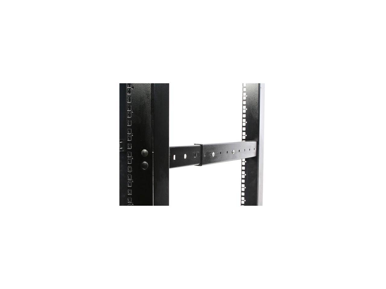 StarTech.com 4POSTRACK36 36U Adjustable 4 Post Server Equipment Open Frame Rack Cabinet