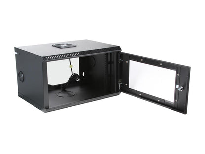 StarTech.com RK619WALL 6U 19in Wall Mount Server Rack Cabinet w/ Acrylic Door