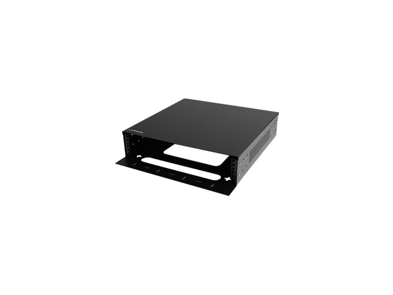 StarTech.com RK219WALVO 2U 19" Steel Horizontal Wall Mountable Server Rack