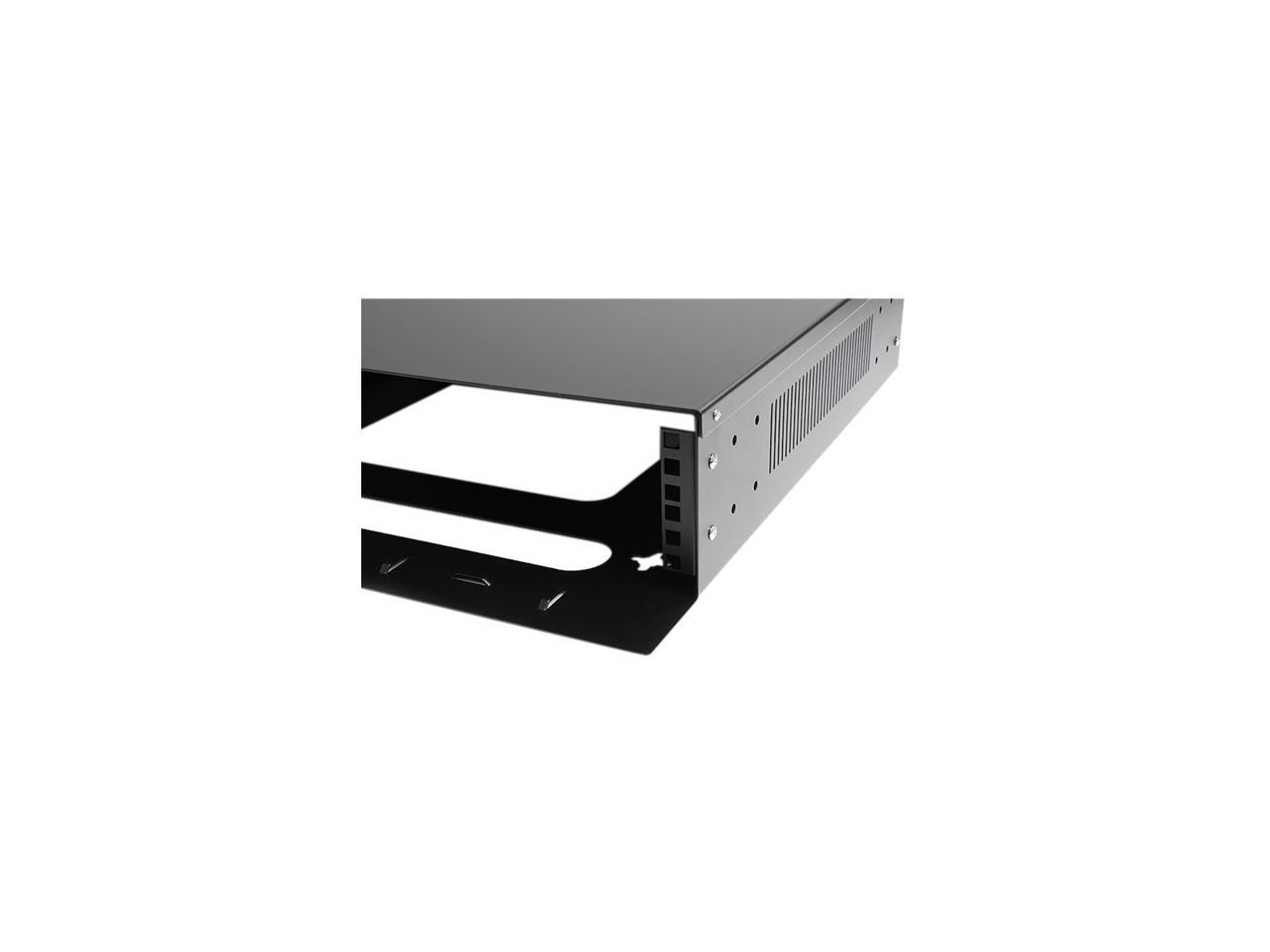 StarTech.com RK219WALVO 2U 19" Steel Horizontal Wall Mountable Server Rack
