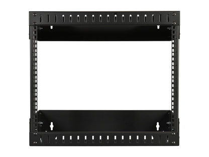 StarTech.com RK812WALLOA 8U Open Frame Wall Mount Equipment Rack - Adjustable Depth