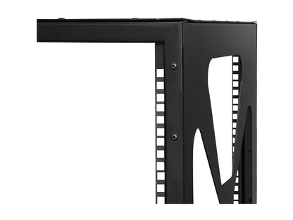StarTech.com RK1219SIDEM 12U 19in Wall Mount Side Mount Open Frame Rack Cabinet
