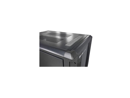 StarTech.com RK1236BKF Portable Server Rack Cabinet - 12U Server Rack - 36 in - with Glass Door - Network Cabinet - Rolling Server Rack with Casters