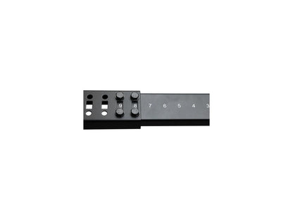 StarTech.com 4POSTRACK42 42U Adjustable Depth Open Frame 4 Post Server Rack Cabinet - Flat Pack w/ Casters, Levelers and Cable Management Hooks