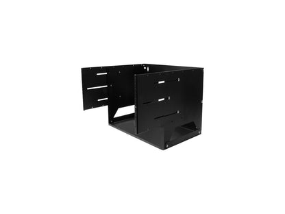 StarTech.com 4U Wall-Mount Server Rack with Built-in Shelf - Solid Steel - Adjustable Depth 12in to 18in