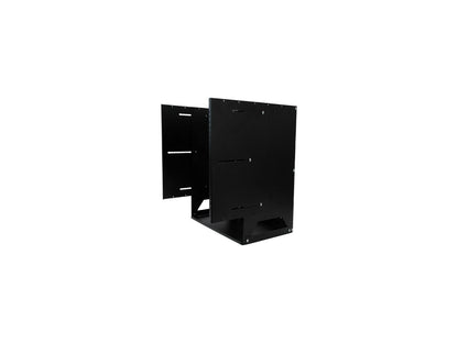 StarTech.com 8U Wall-Mount Server Rack with Built-in Shelf - Solid Steel - Adjustable Depth 12in to 18in