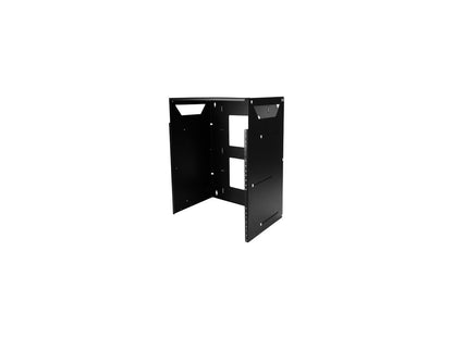 StarTech.com 8U Wall-Mount Server Rack with Built-in Shelf - Solid Steel - Adjustable Depth 12in to 18in