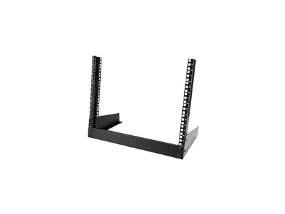 StarTech 8U Desktop Rack - 19 in. 2-Post Open Frame Rack