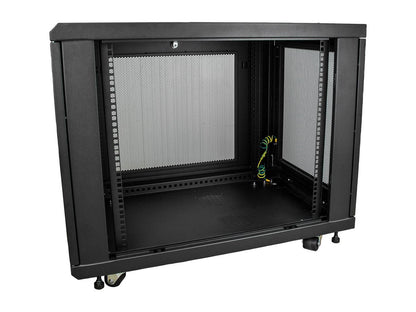 StarTech RK1233BKM StarTech.com Server Rack Cabinet - 12U - 31 in Deep Enclosure - Network Cabinet - Rack Enclosure Server Cabinet - Data Cabinet