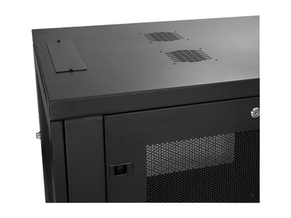 StarTech RK1233BKM StarTech.com Server Rack Cabinet - 12U - 31 in Deep Enclosure - Network Cabinet - Rack Enclosure Server Cabinet - Data Cabinet