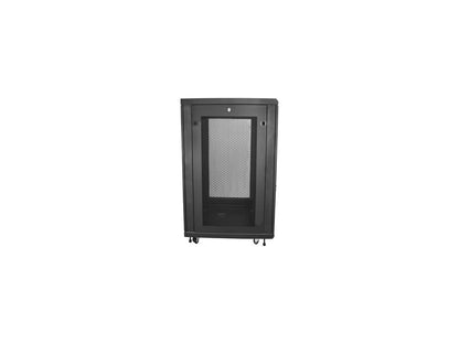 StarTech RK1833BKM StarTech.com Server Rack Cabinet - 18U - 31 in Deep Enclosure - Network Cabinet - Rack Enclosure Server Cabinet - Data Cabinet
