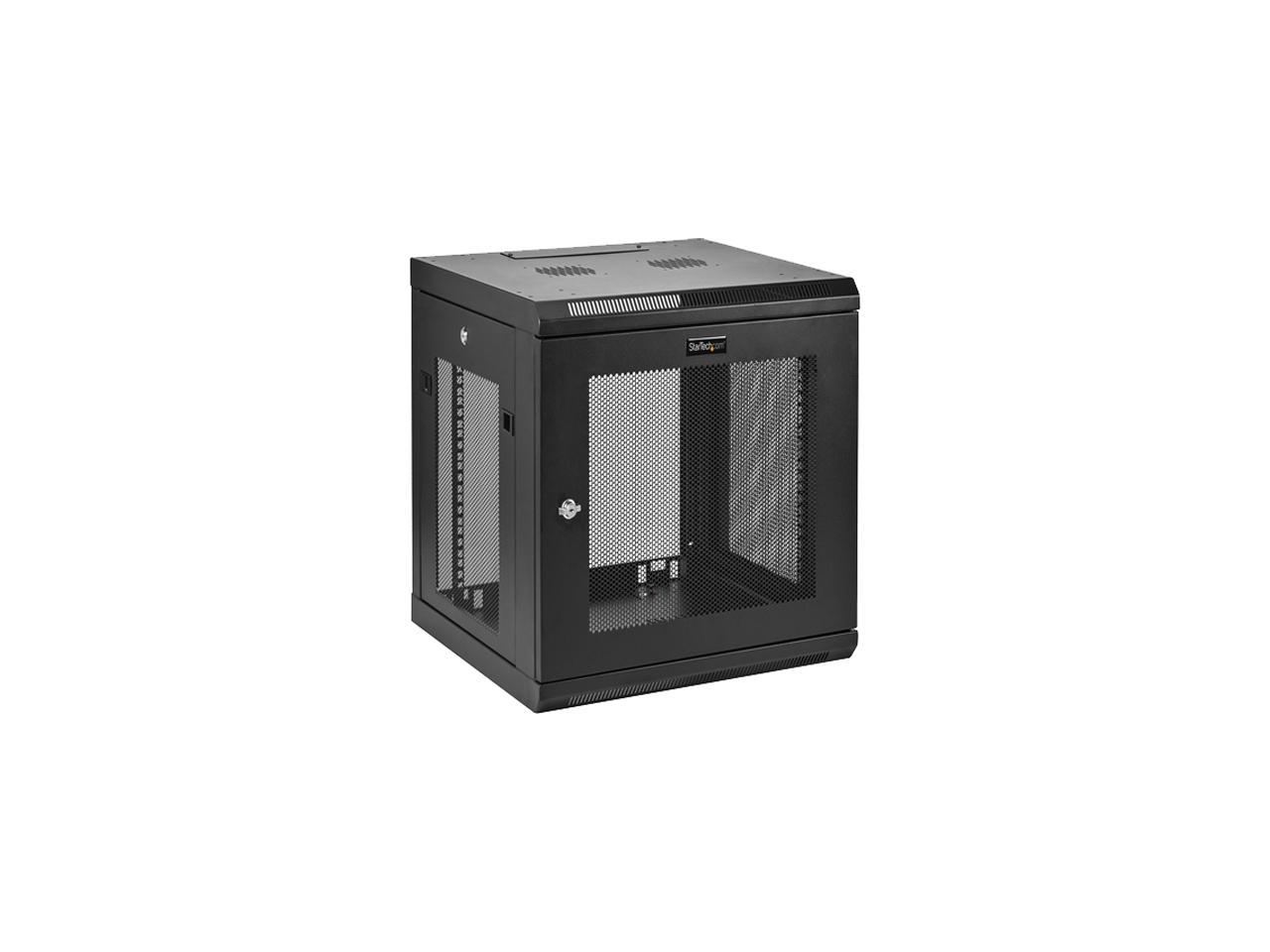 StarTech.com RK920WALM Wall Mount Server Rack Cabinet - 9U Rack - 20.8" Deep - Network Rack - Server Cabinet - Wall Mount Rack