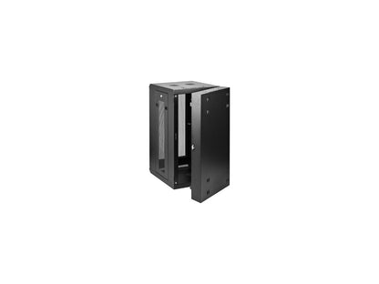 StarTech.com RK1520WALHM Wall Mount Server Rack Cabinet - 15U Rack - 20 In Deep - Hinged Enclosure - Wall Mount Rack - Server Cabinet