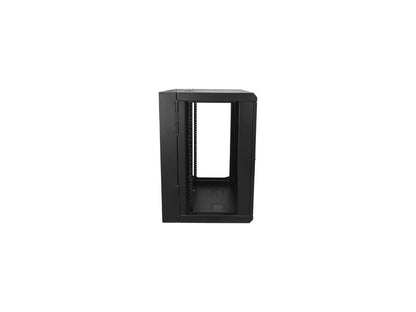 StarTech.com RK1224WALHM Wall Mount Server Rack Cabinet - 12U Rack - 24 In Deep - Hinged Enclosure - Wall Mount Rack - Server Cabinet