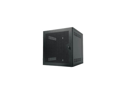 APC AR100HD 13U NetShelter WX w/Threaded Hole Vertical Mounting Rail Vented Front Door Black