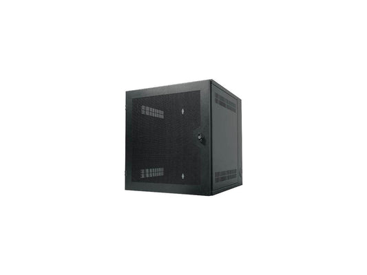 APC AR100HD 13U NetShelter WX w/Threaded Hole Vertical Mounting Rail Vented Front Door Black