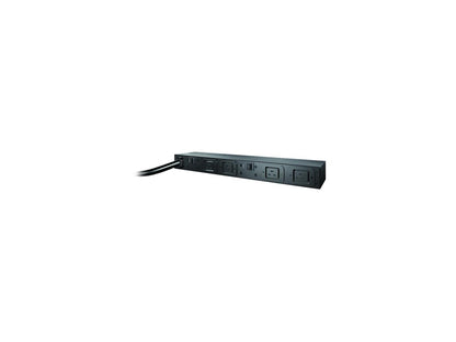 APC Rack Mount PDU, Basic 208V/30A, (4) Outlets, 1U Horizontal Rackmount (AP9570)