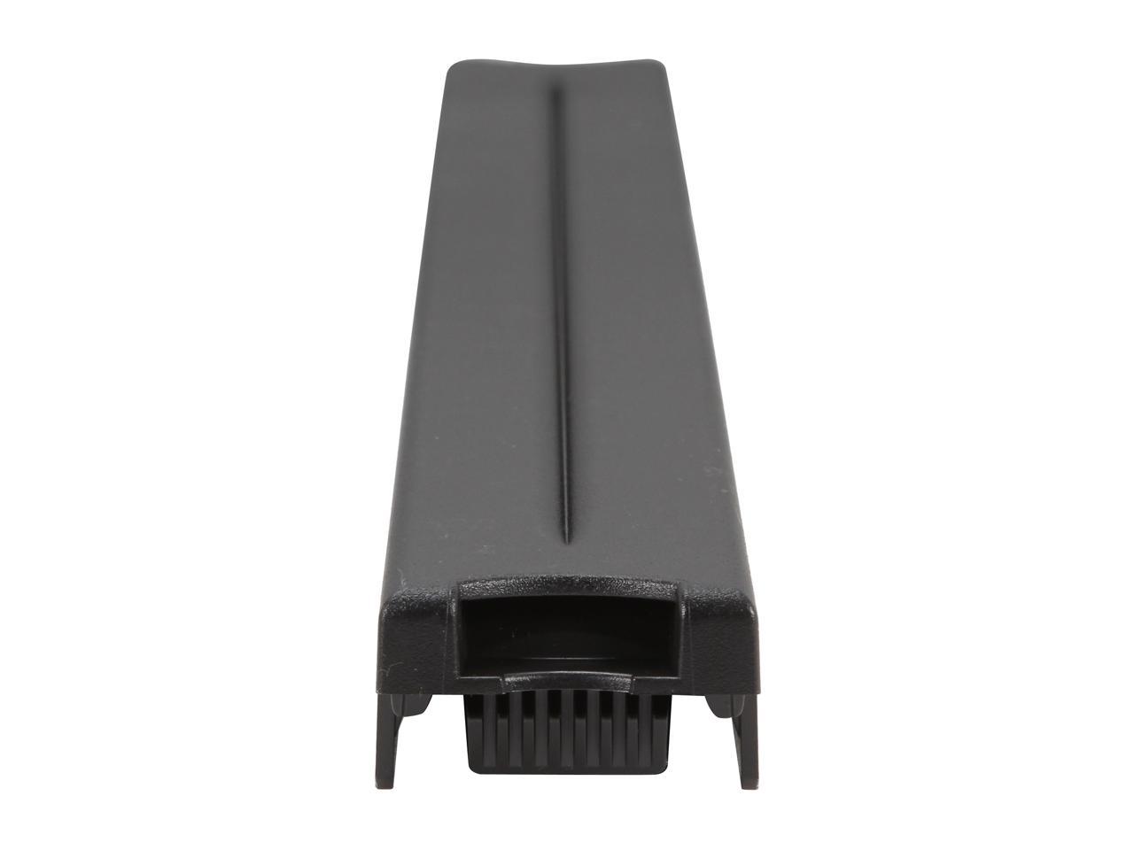 APC AR8136BLK 1U 19" Black Modular Toolless Airflow Management Blanking Panel - Qty 10