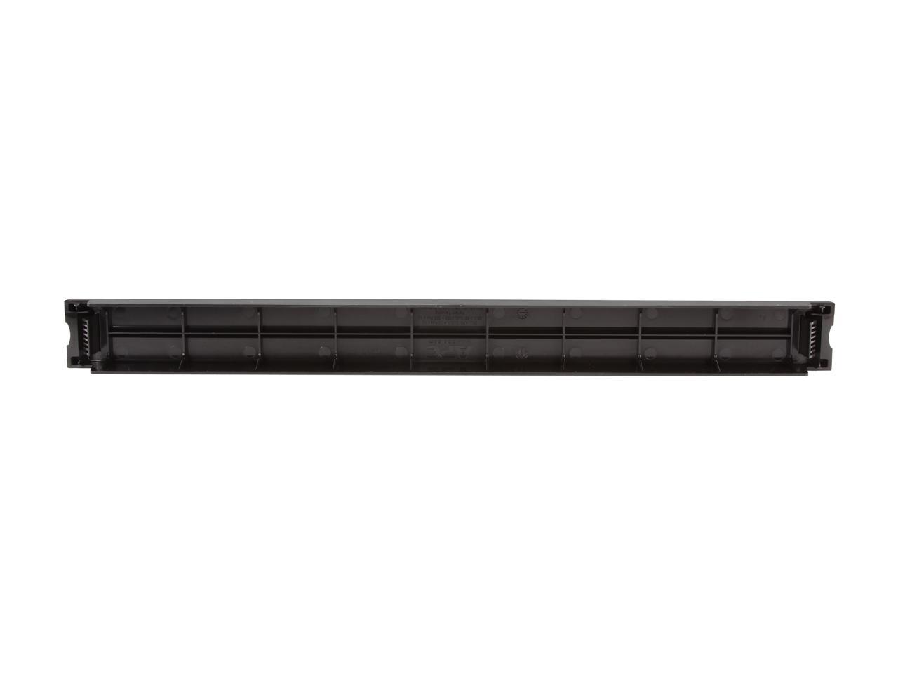 APC AR8136BLK 1U 19" Black Modular Toolless Airflow Management Blanking Panel - Qty 10