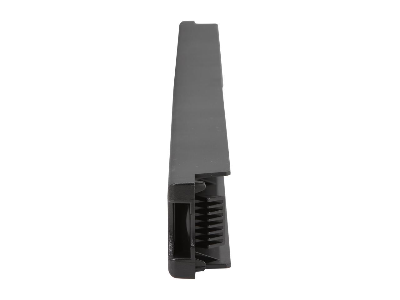 APC AR8136BLK 1U 19" Black Modular Toolless Airflow Management Blanking Panel - Qty 10