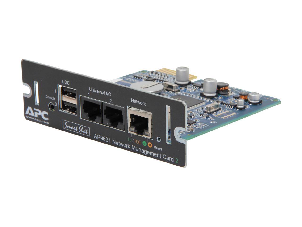APC AP9631 UPS Network Management Card 2 with Environmental Monitoring